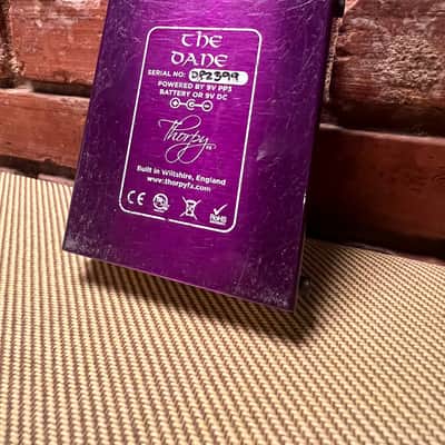 ThorpyFX The Dane Peter Honore Signature Overdrive / Boost 2010s - Silver / Purple image 4