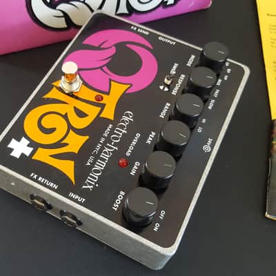 Electro-Harmonix Q-Tron Plus Envelope Filter with Effects Loop 2008 - Present - Black / Purple / Orange image 7