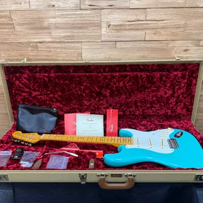 Fender American Vintage II 1957 Stratocaster Reissue Guitar- 2024 - Sea Foam Green w/OHSC + paperwork image 25