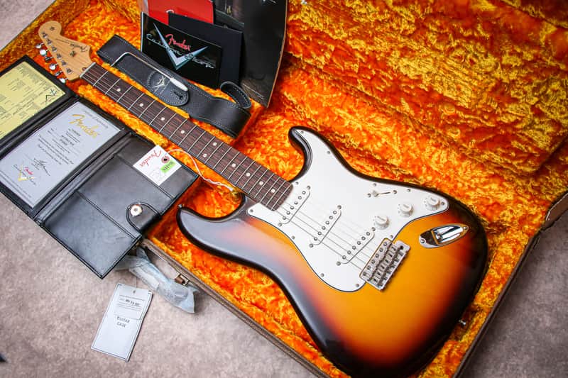 FENDER USA Custom Shop 59 Reissue Stratocaster NOS "Three Tone Burst + Rosewood" (2022) image 1