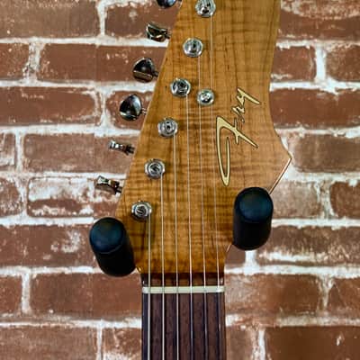 Fry Guitars Electric Single-Cut Semi Hollow 2020 Juniper Green, "Entry-Pricing" (Authorized Dealer) image 9