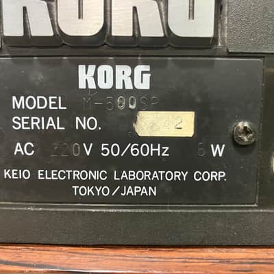 Korg Micro-Preset model M-500SP with speaker + 15 preset templates image 12