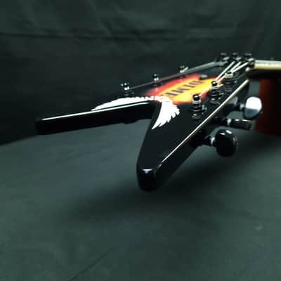Dean Dime O Flame ML Dimebag Darrell Signature Floyd Rose Seymour Duncan Pantera Damge Plan guitar image 12
