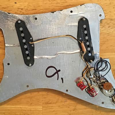 Vintage 1980 Fender Lead X-1 loaded pickguard, with pickups - complete, for USA Lead I + II image 5