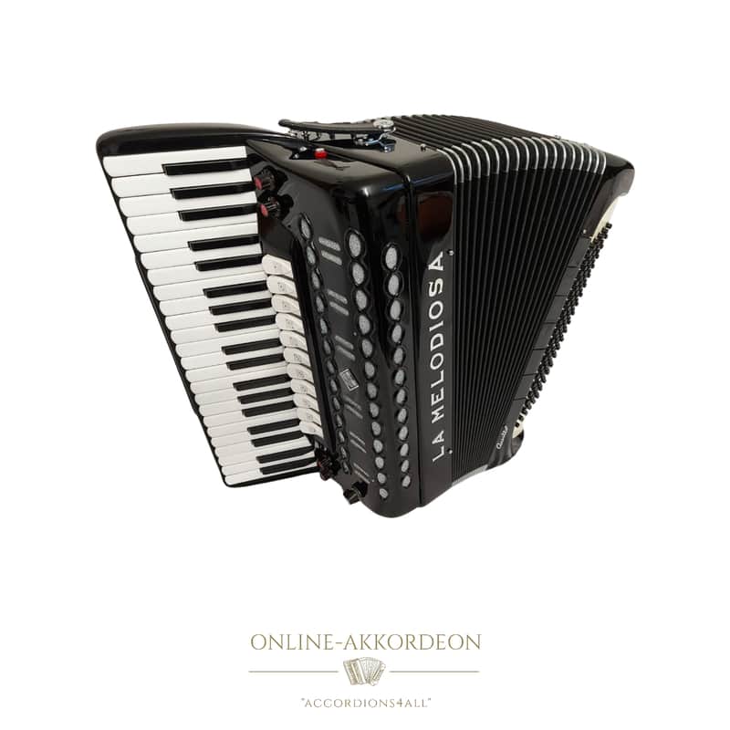 Accordion La Melodiosa Doppel Cassotto double tone chamber 2+2 a