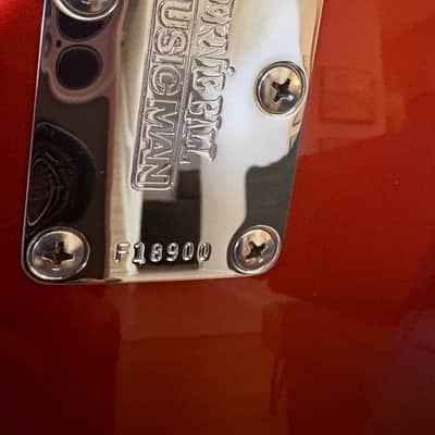 Ernie Ball Music Man Bass Guitar Bongo 4 serial F18900 Dual Humbucker "HH" configuration) circa 2004–2005 - Lava Pearl image 4