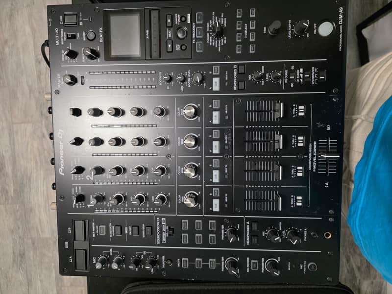 Pioneer DJM-A9 4-Channel DJ Mixer Black image 1