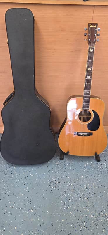 Ibanez Concord Acoustic Guitar Made in Japan W/ Hard Shell Case image 1