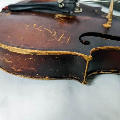 Antonius Stradivarius Cremonensis Faciebat Anno 1721 Copy Violin w/Case image 14