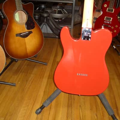Fender Limited Edition American Standard Telecaster with Matching Headstock 2009 Fiesta Red image 5