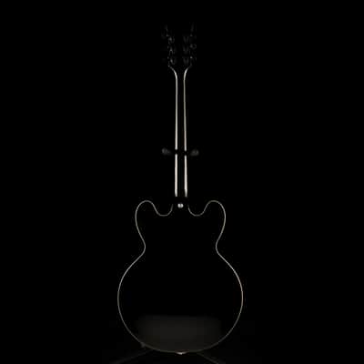 Pre Owned Epiphone Dot Ebony With Bigsby With Case image 11
