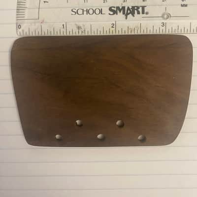 Jerry Garcia Alligator Strat Brass Tailpiece & Wood Block image 7