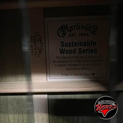 Martin   DC E Dreadnought Black image 5
