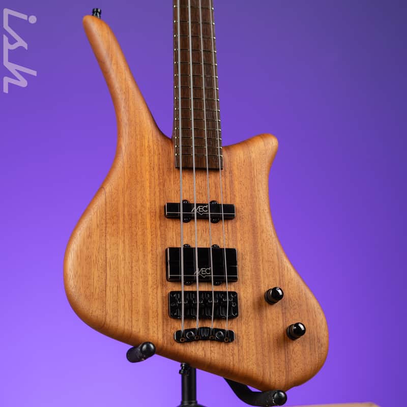 Ish x Warwick Dolphin SN TCS Custom Shop Endangered Species 4-String Bass Wenge Fretboard image 1