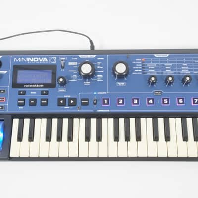 Novation MiniNova 37-Key 18-Voice Synthesizer Keyboard Vocoder w/ 100-240V PSU image 3