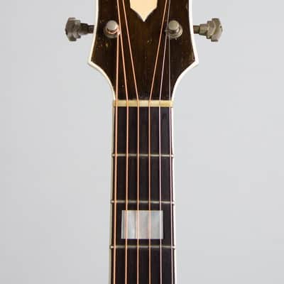 D'Angelico  Special Arch Top Acoustic Guitar (1947), ser. #1757, original brown hard shell case. image 5