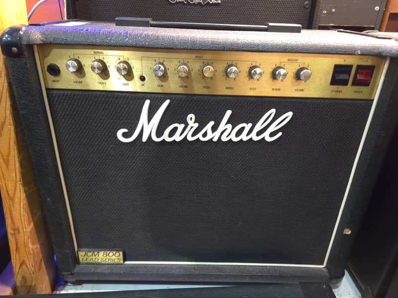 Marshall JCM 800 Lead Series Model 4210 50-Watt Master Volume 1x12" Combo 1980s - Local Pickup Only image 1