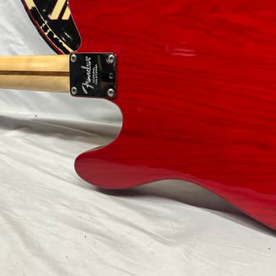 Fender American Standard Telecaster Tele Crimson Red Electric Guitar - Pickups have been Replaced with Seymour Duncan APTL-1/APTR-1 image 14