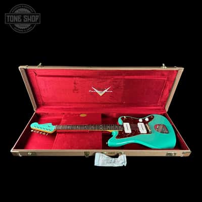 Fender Custom Shop 1962 Jazzmaster Journeyman Relic PHC Sea Foam Green w/case CZ588727 image 9