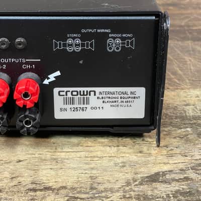 Crown K2 Balanced current amplifier Four of 4 image 12