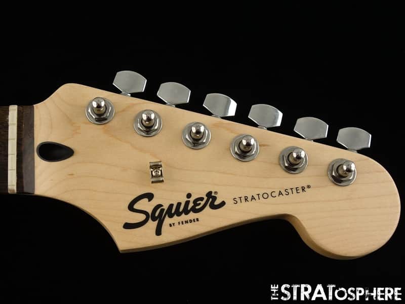 Fender Squier Sonic Series Strat NECK + TUNERS Guitar Stratocaster Indian Laurel image 1