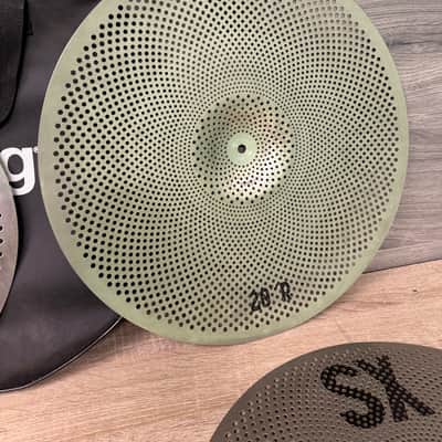 Stagg SXM SET 4-Piece Silent Cymbal Set For Practice with Gig Bag #3295 image 7