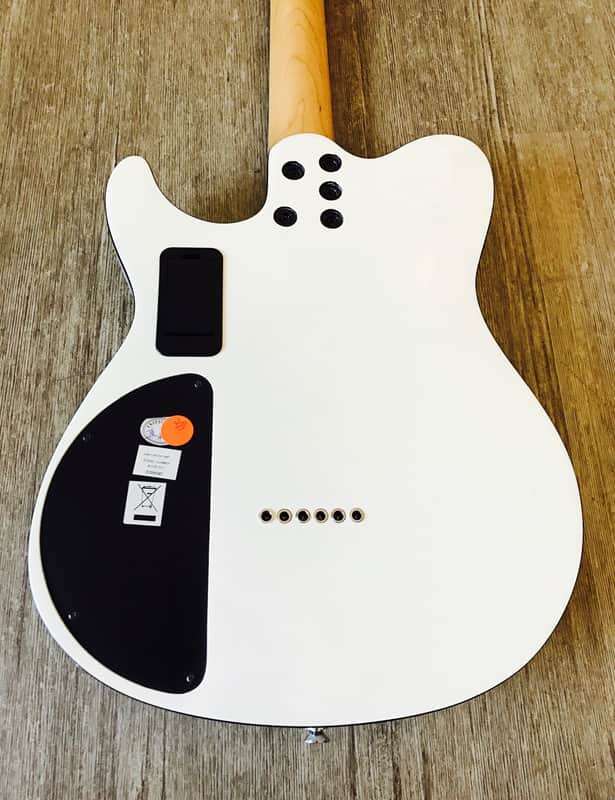 Peavey Generation EXP Guitar White w/ Black Binding ACM Piezo | Reverb