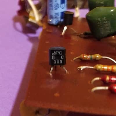 Electro-Harmonix Black Finger V2 1977 rare violet variant image 16
