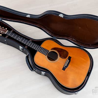 1944 Martin D-28 Wartime Herringbone Vintage Dreadnought Acoustic Guitar w/ Case image 19