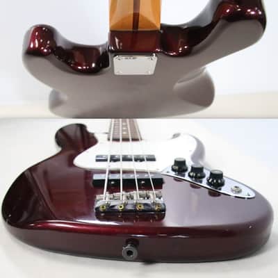 Fender Standard Jazz Bass with Rosewood Fretboard 1998 - 2008 - Midnight Wine image 12