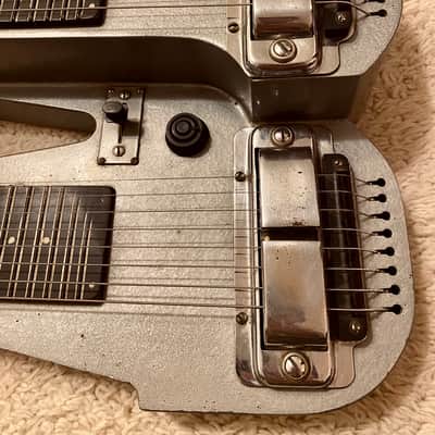 Historic 1946 Rickenbacker D-16 double neck 8-string steel guitar - Leon McAuliffe private estate image 6