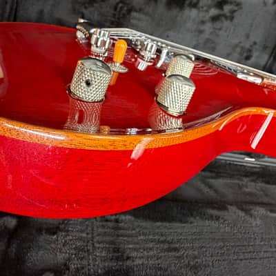 MJ (Mark Johnson) Mirage 1995 – Cherry Red – New Old Stock / Unplayed – USA Boutique – OHSC image 24