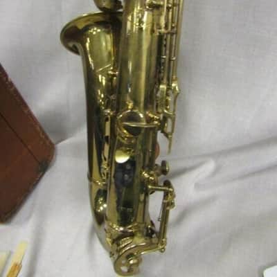 Capitol Alto Saxophone with case/neck/mouthpiece, USA, Good Condition image 4