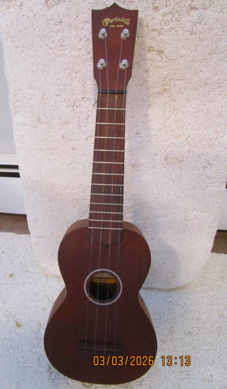 Martin S-O Ukulele, Unplayed, Paperwork, Gig Bag image 1