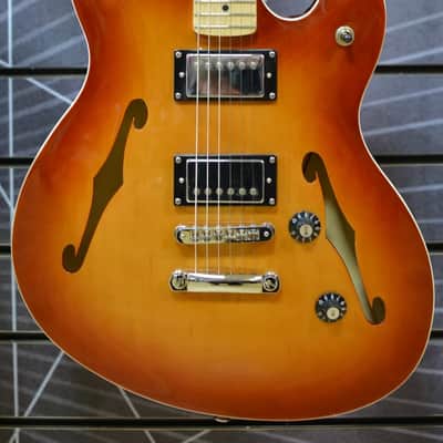 Fender Squier Affinity Series Starcaster Deluxe Electric Guitar, Sienna Sunburst image 1