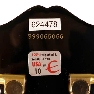Epiphone John Lee Hooker Signature Boogie Man Sheraton 1999 - Ebony image 14
