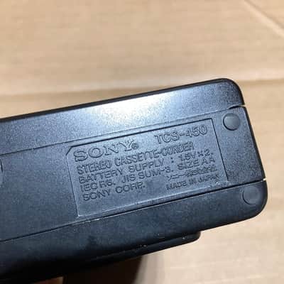 Sony Walkman TCS 450 vintage made in Japan stereo recording walkman image 8