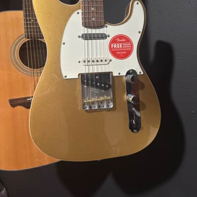 Squier Paranormal Custom Nashville Stratocaster with Laurel Fretboard 2023 - Present - Aztec Gold image 2