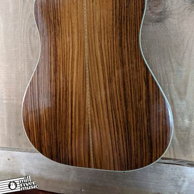 S.L. Mossman Flint Hills Dreadnought Acoustic 1974 w/ Hard Case image 8