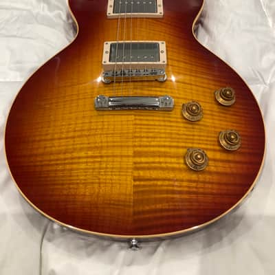 Gibson R9 Les Paul 2009  persimmon Burst ( 1 of 25 in this burst ) 50th anniversary  8.2 image 2
