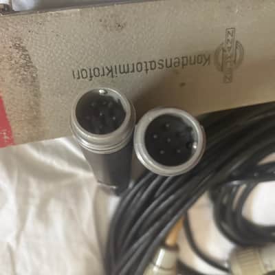 Neumann Gefell M582  match stereo microphones 1964 to 1965 Gefell M582 microphone 1964 1965 - Black image 6