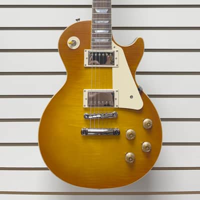 Epiphone "Inspired by Gibson Custom" '59 Les Paul Standard 2024 Iced Tea Burst with case image 1