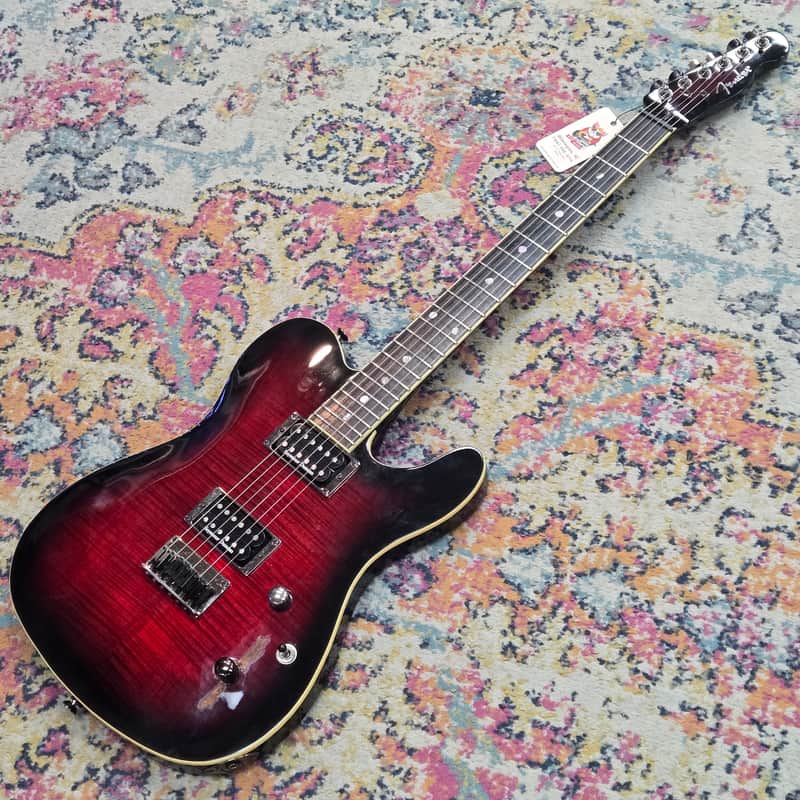 Fender Special Edition Custom Telecaster FMT HH 2013 - Black Cherry Sunburst image 1