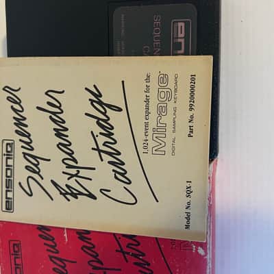 Immagine Ensoniq SXQ-1 sequencer expander cartridge 80s - 14