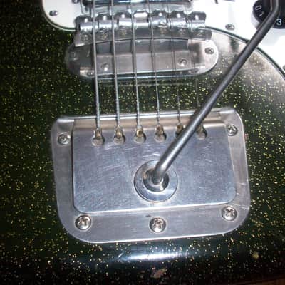 Magnatone Starstream X-5 Zephyr 1964 - 1966 - Black Sparkle image 4