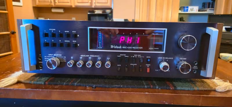 Excellent McIntosh MAC 4200 Solid Walnut Side Boards and Original Packaging image 1