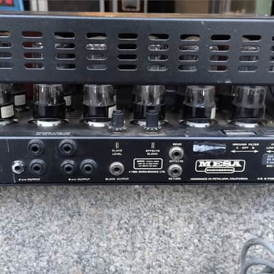 Mesa Boogie Bass 400+ 2-Channel 400-Watt Rackmount Bass Amp Head 1985 - 1989 - Black image 4