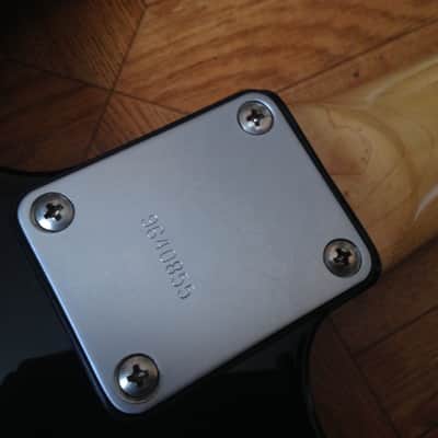 90's 1999 Grover Jackson  Dinky style Reverse Headstock Japan Black image 12