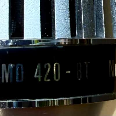 Sennheiser MD 420 vintage microphone made in Germany with original box image 10