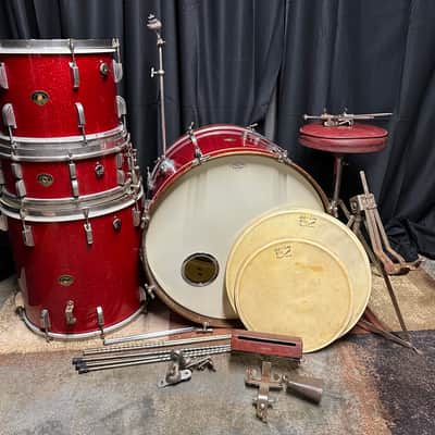 Leedy And Ludwig Broadway/New Era 1954 drum kit image 2